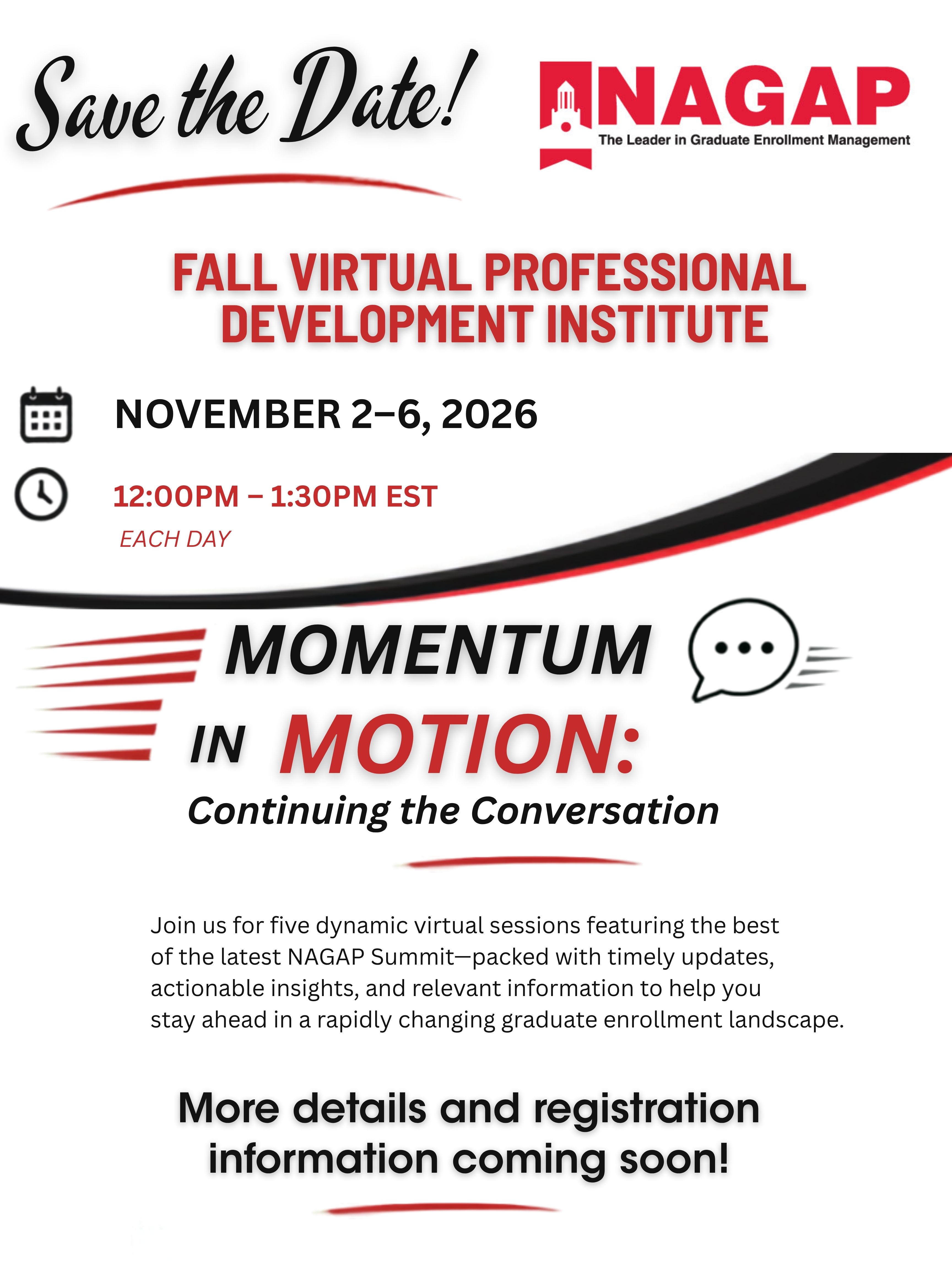 Virtual PDI Save the Date